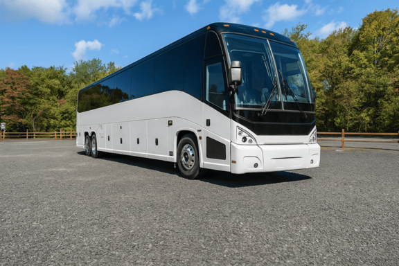 Charter Bus Rental Carmel 56 Passenger Charter Bus